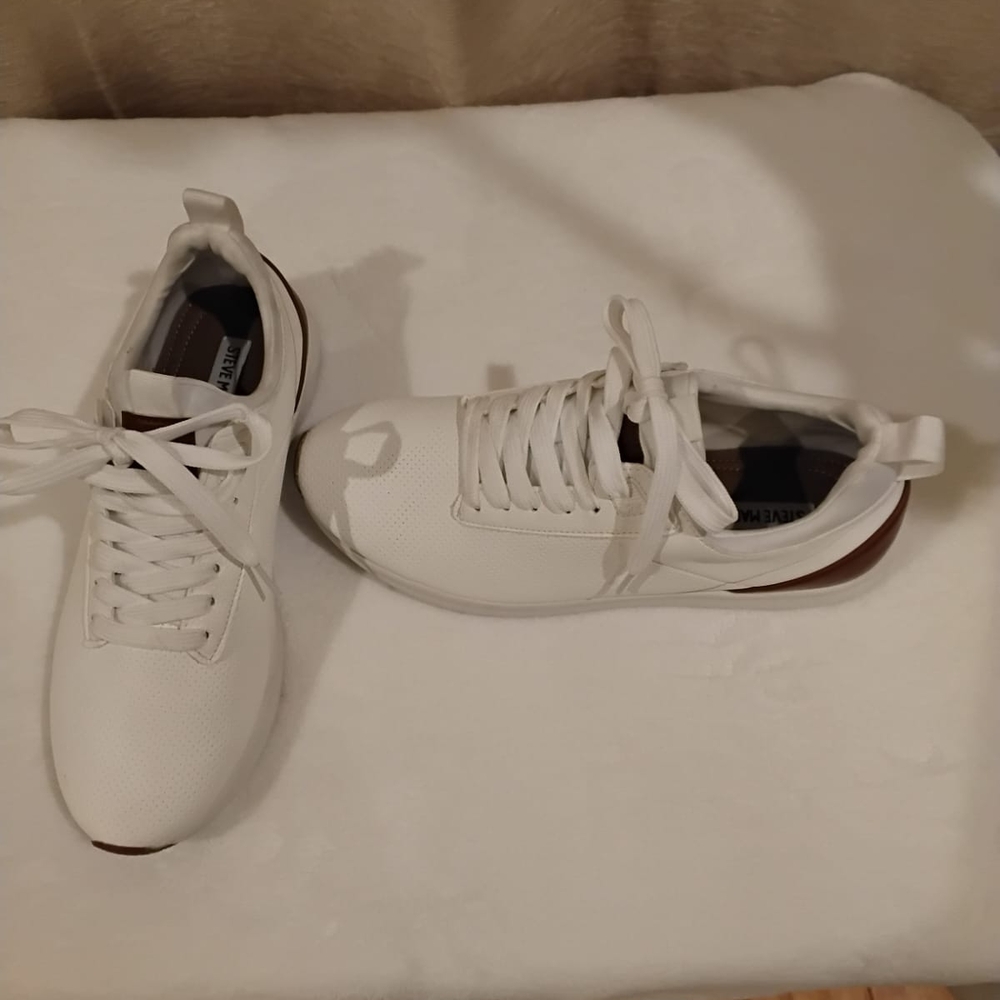 Steve Madden White Men's Sneakers